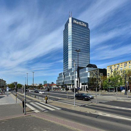 Blue Tower / Błękitny Wieżowiec